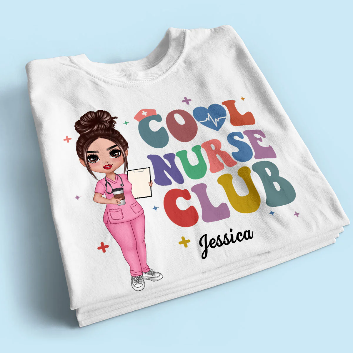 Cool Nurse Club Personalized Shirt - Image 2