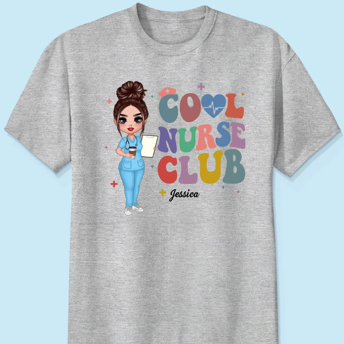 Cool Nurse Club Personalized Shirt - Image 8