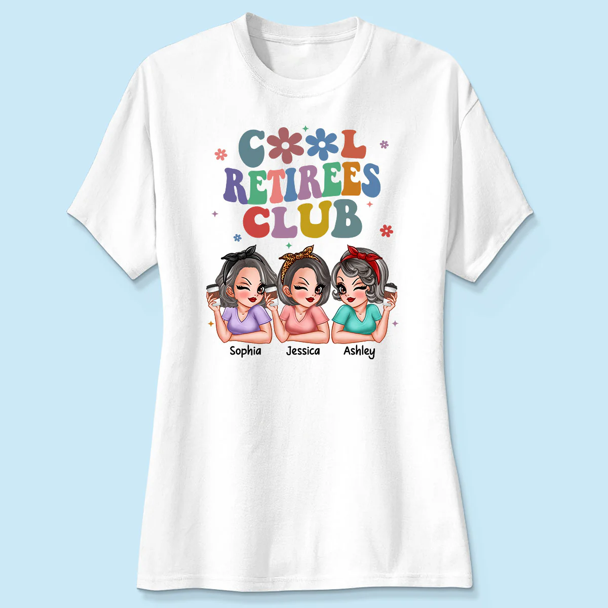 Cool Retirees Club Personalized Shirt - Image 4
