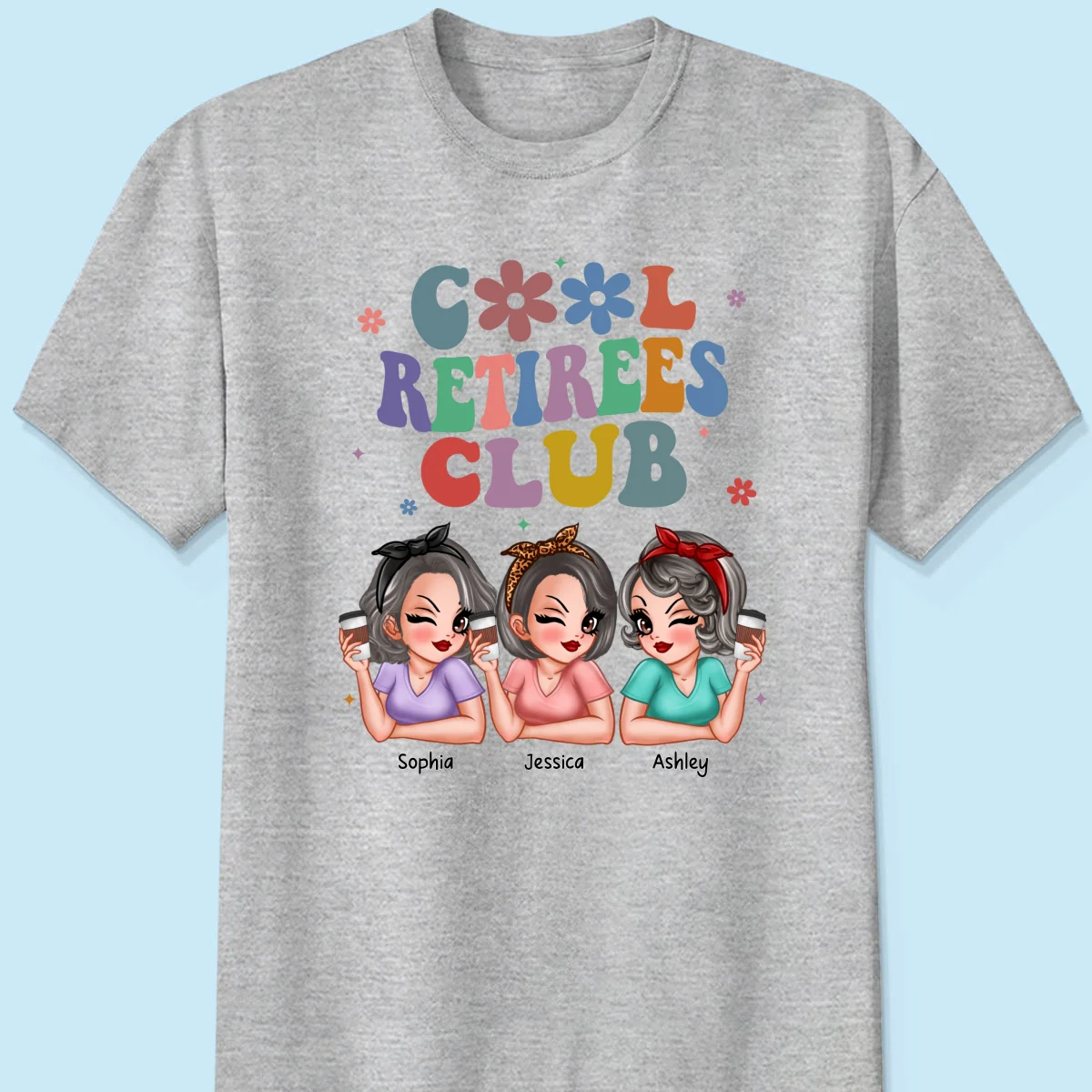 Cool Retirees Club Personalized Shirt - Image 8