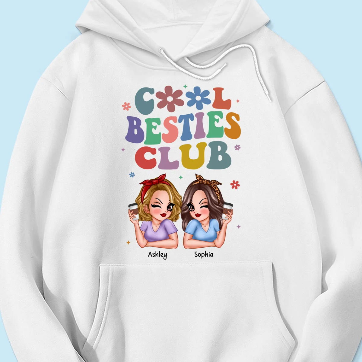 Cool Sisters Besties Club Personalized Shirt - Image 15