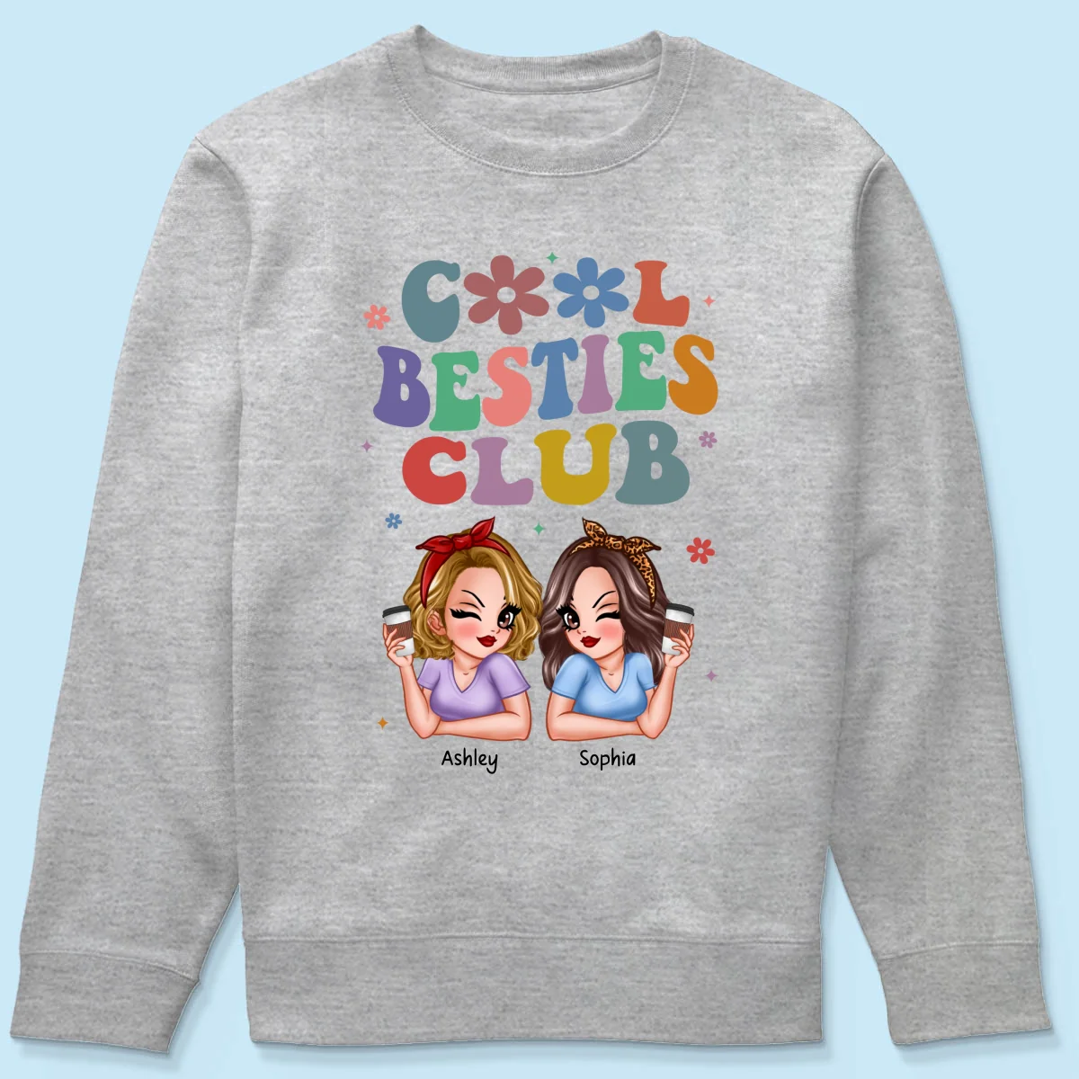 Cool Sisters Besties Club Personalized Shirt - Image 20