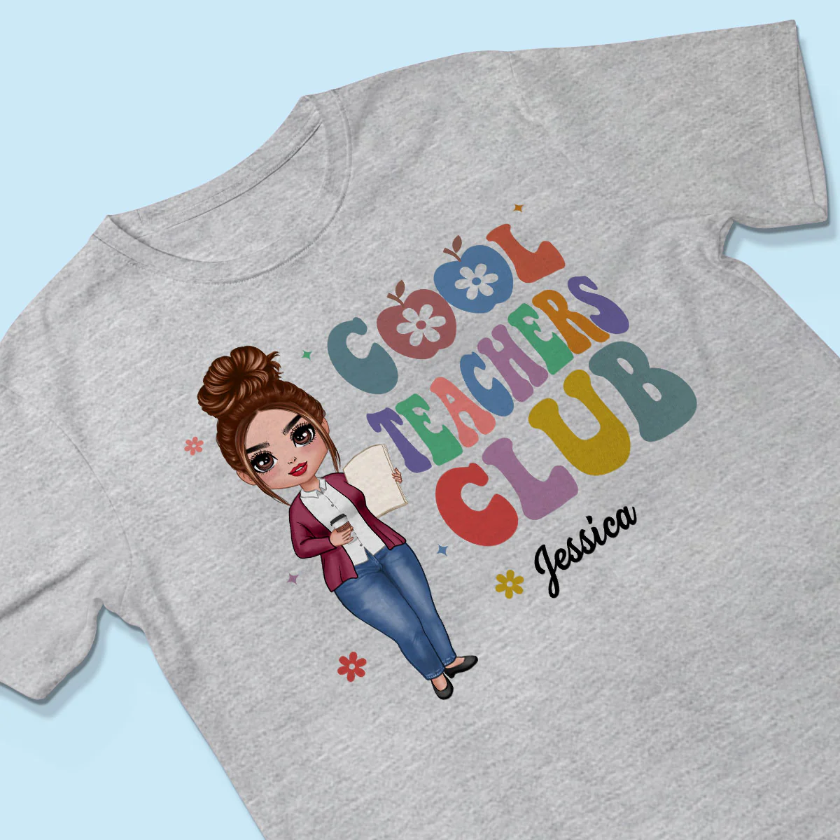 Cool Teachers Club Personalized Shirt - Image 3