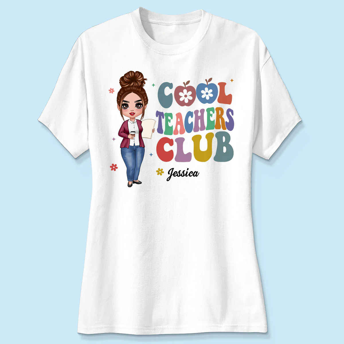 Cool Teachers Club Personalized Shirt - Image 4