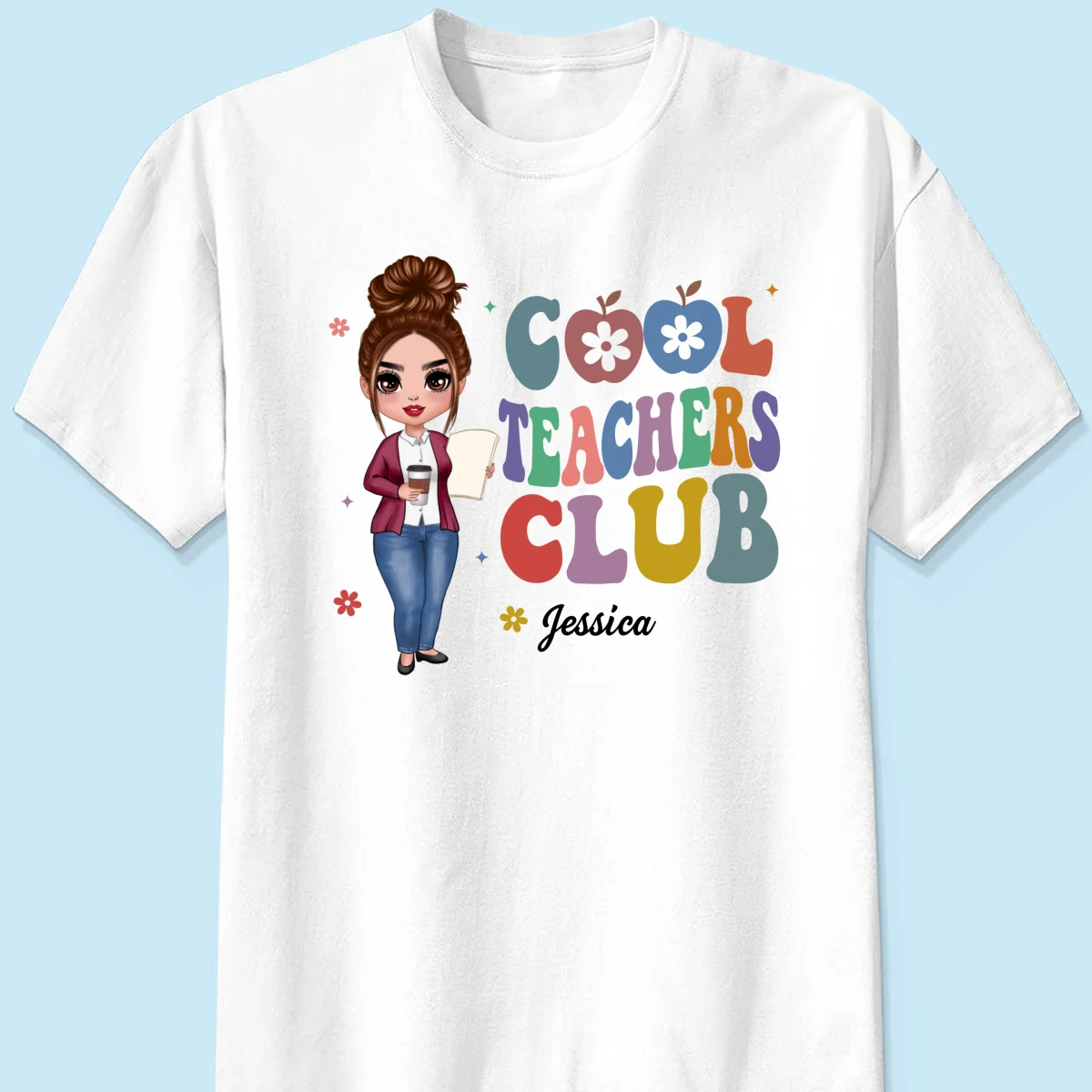 Cool Teachers Club Personalized Shirt - Image 7