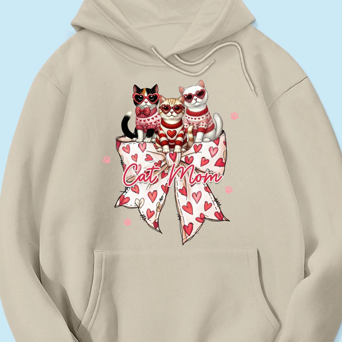 Coquette Bow Cat Personalized Shirt, Gift for Cat Moms - Image 19