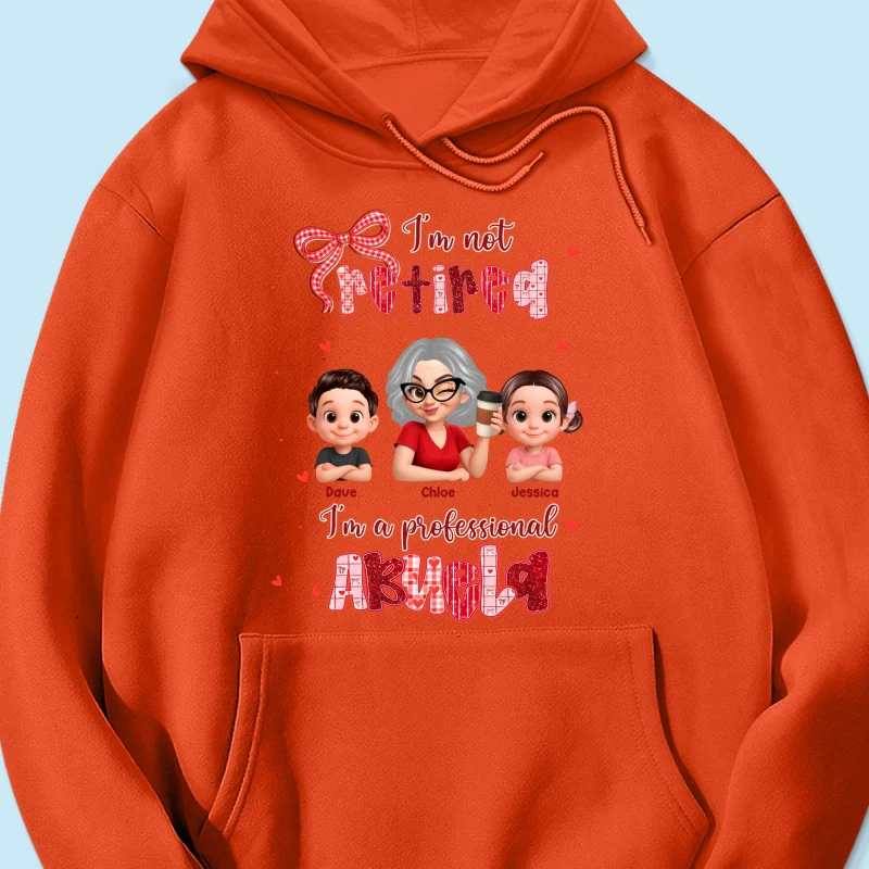 Coquette Not Retired Professional Grandma - Personalized Shirt - Gift For Grandma, Funny Shirt For Grandma - Image 65