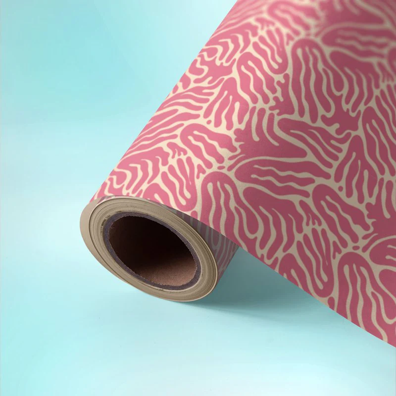 Coral In Pink Gift Wrapping Paper - Image 2