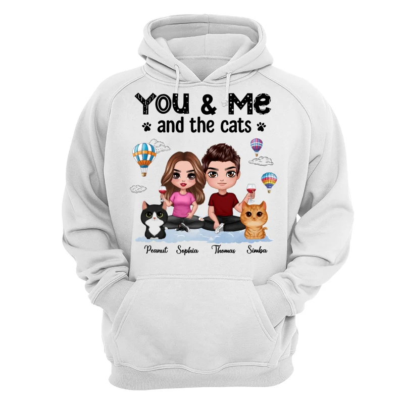 Couple And Cute Fluffy Cats Personalized Shirt - Image 13