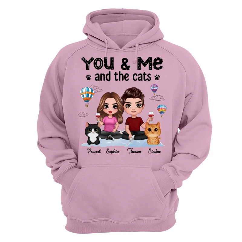 Couple And Cute Fluffy Cats Personalized Shirt - Image 15