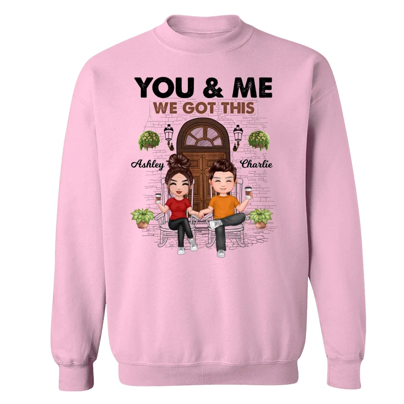 Couple Front Porch Outline Sketch Personalized Shirt - Image 19