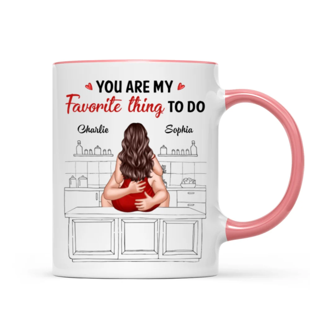 Couple Kiss Adore And Love Butt Funny Gift For Him For Her Personalized Mug - Image 9