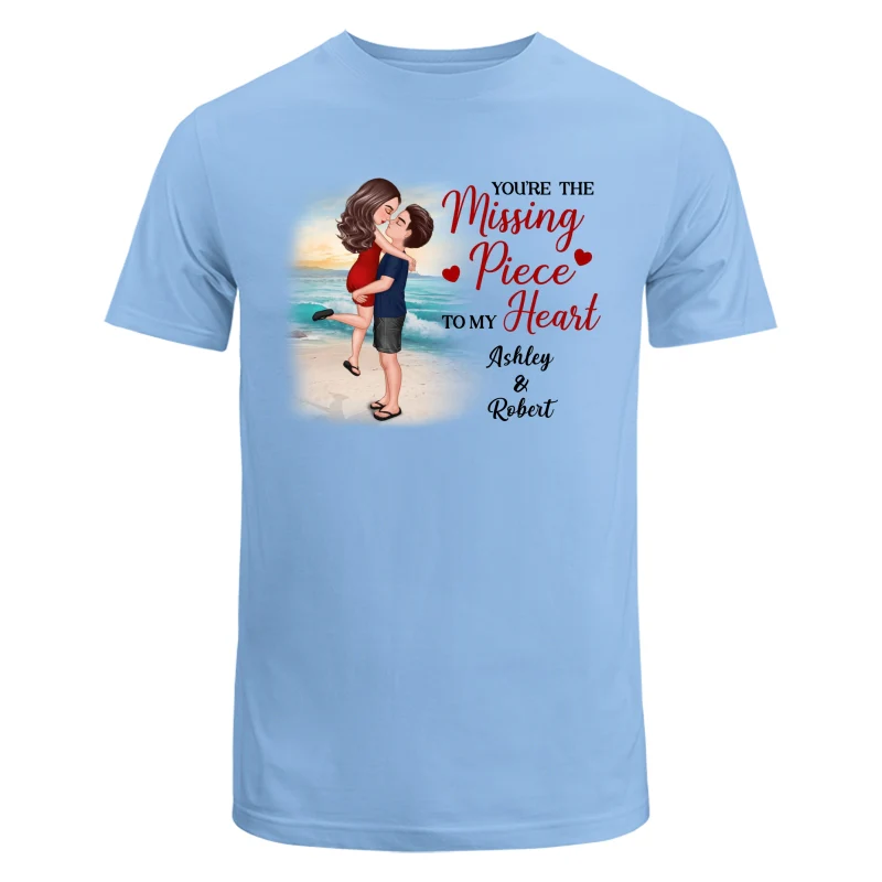 Couple Kissing On The Beach Personalized Shirt - Image 8