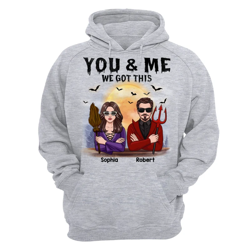 Couple Together Since Halloween Personalized Matching Shirt - Image 14