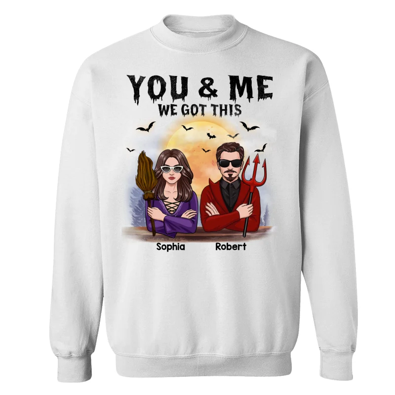 Couple Together Since Halloween Personalized Matching Shirt - Image 17