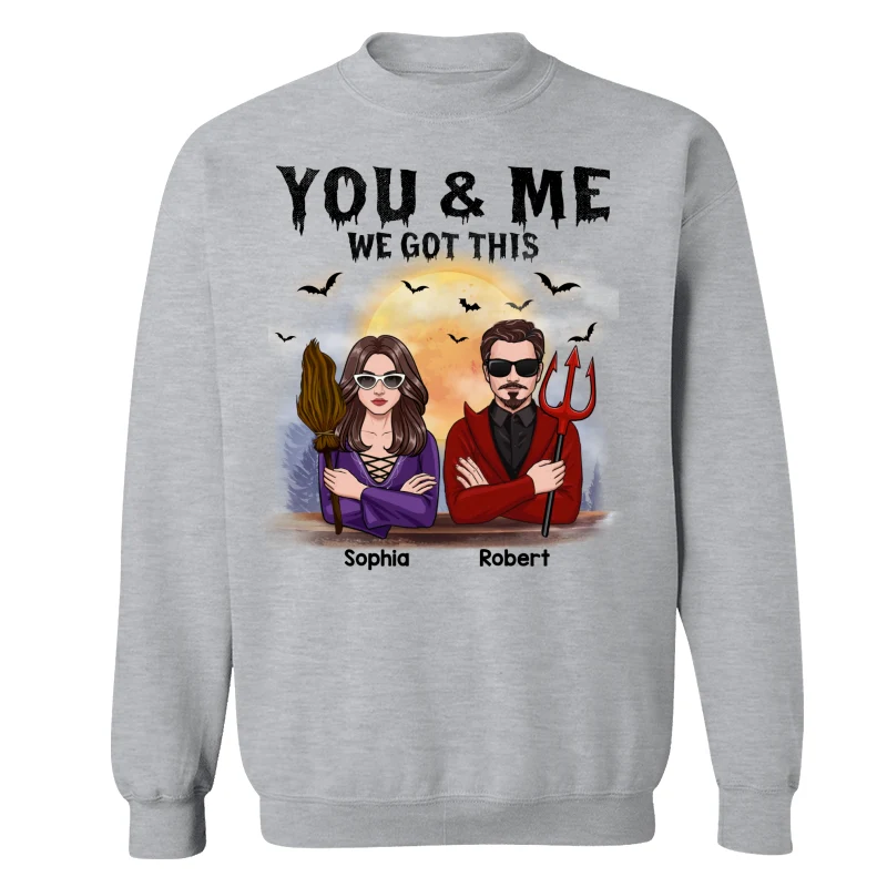 Couple Together Since Halloween Personalized Matching Shirt - Image 18