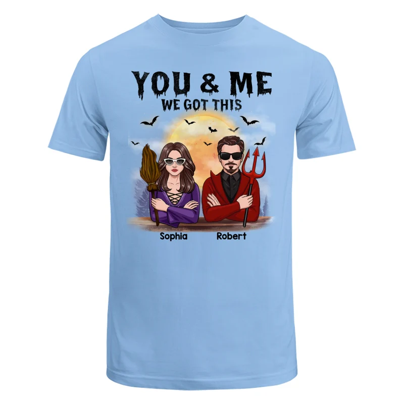 Couple Together Since Halloween Personalized Matching Shirt - Image 8