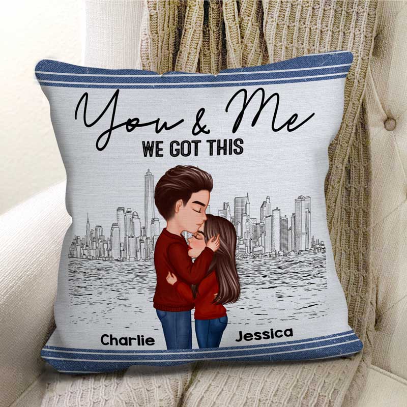 Couple Together We Got This Gift For Him Gift For Her Personalized Pillow (Insert Included) - Image 2
