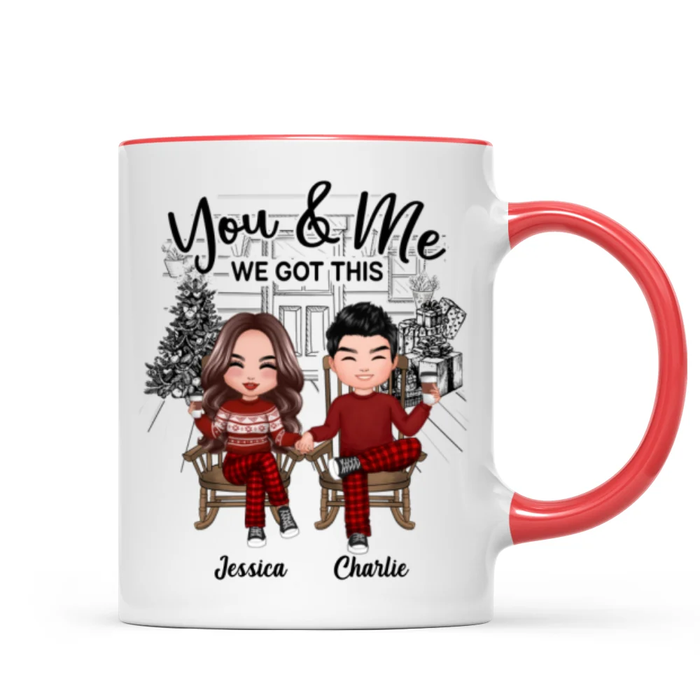 Couple We Got This Personalized Christmas Mug - Image 4
