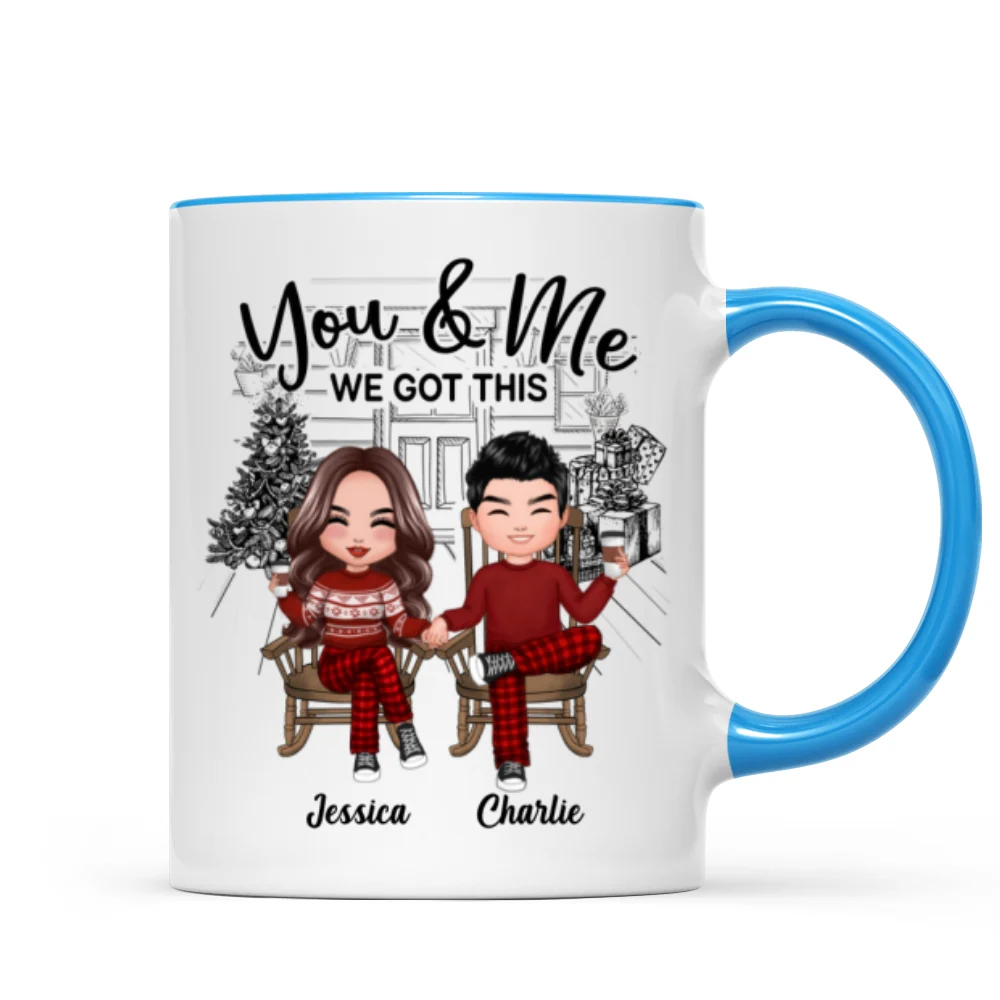 Couple We Got This Personalized Christmas Mug - Image 5