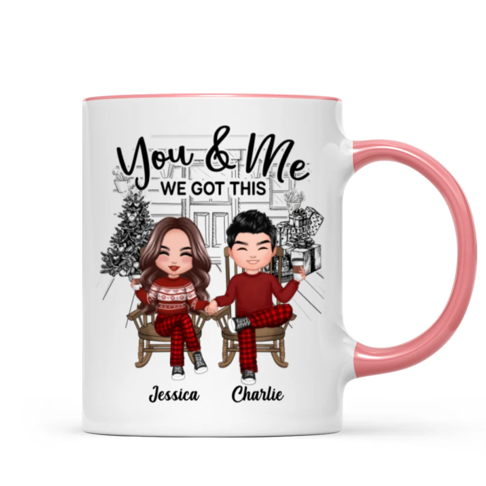 Couple We Got This Personalized Christmas Mug - Image 6
