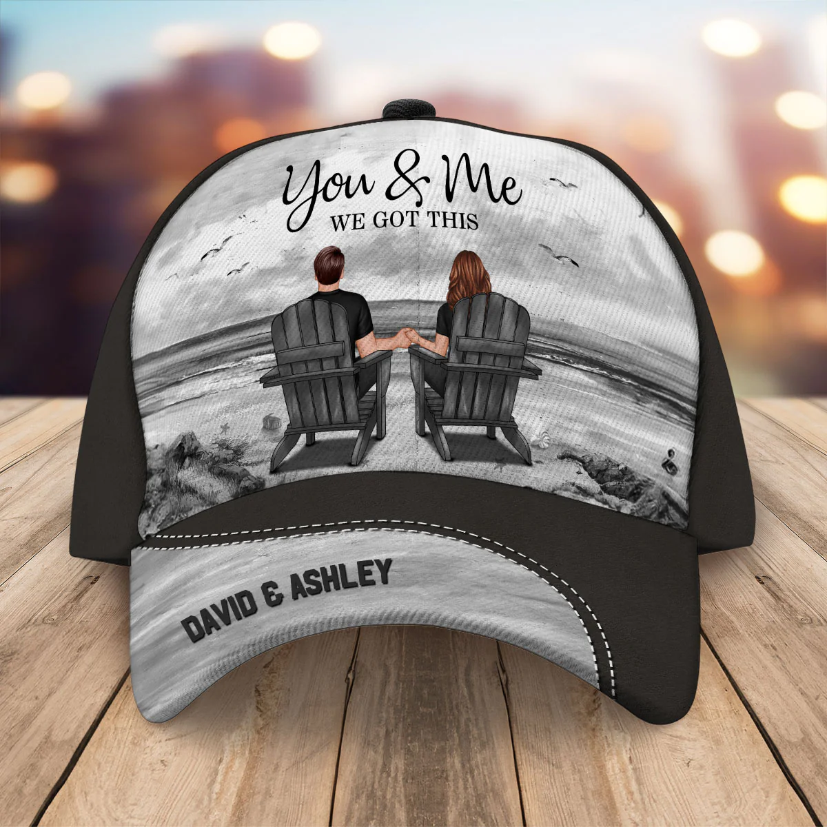 Couple We Got This Retro Vintage Personalized Classic Cap, Gift For Him - Image 3