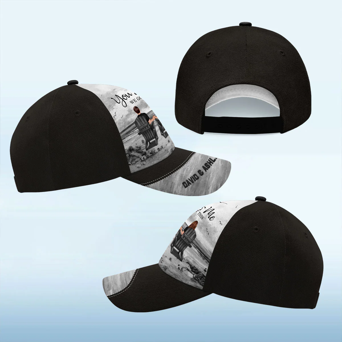 Couple We Got This Retro Vintage Personalized Classic Cap, Gift For Him - Image 4