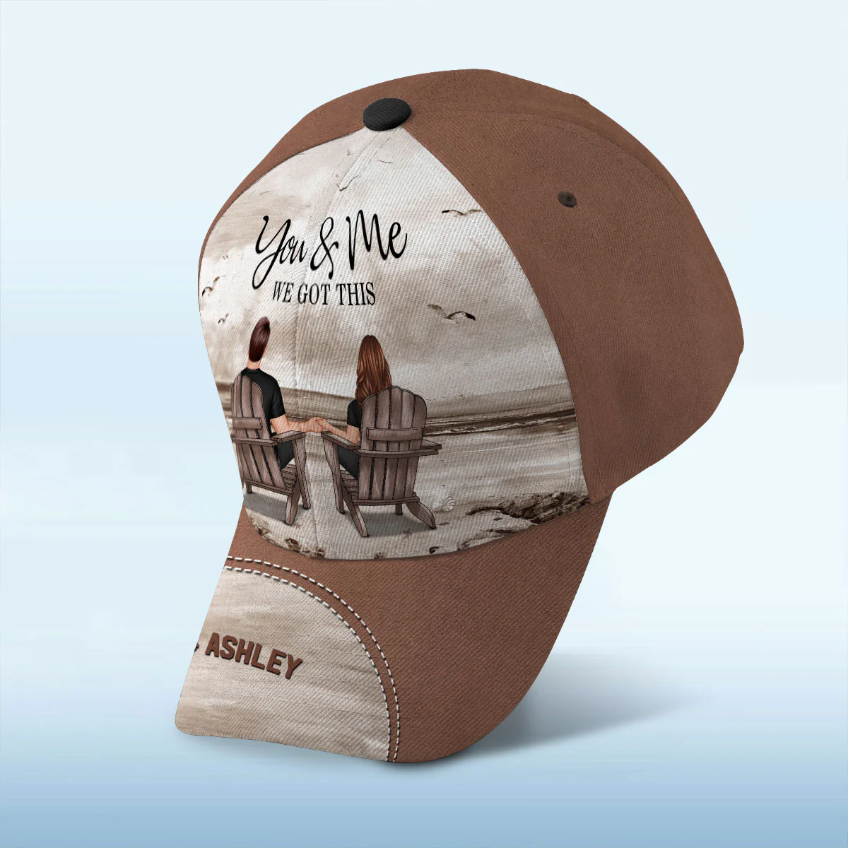 Couple We Got This Retro Vintage Personalized Classic Cap, Gift For Him - Image 5