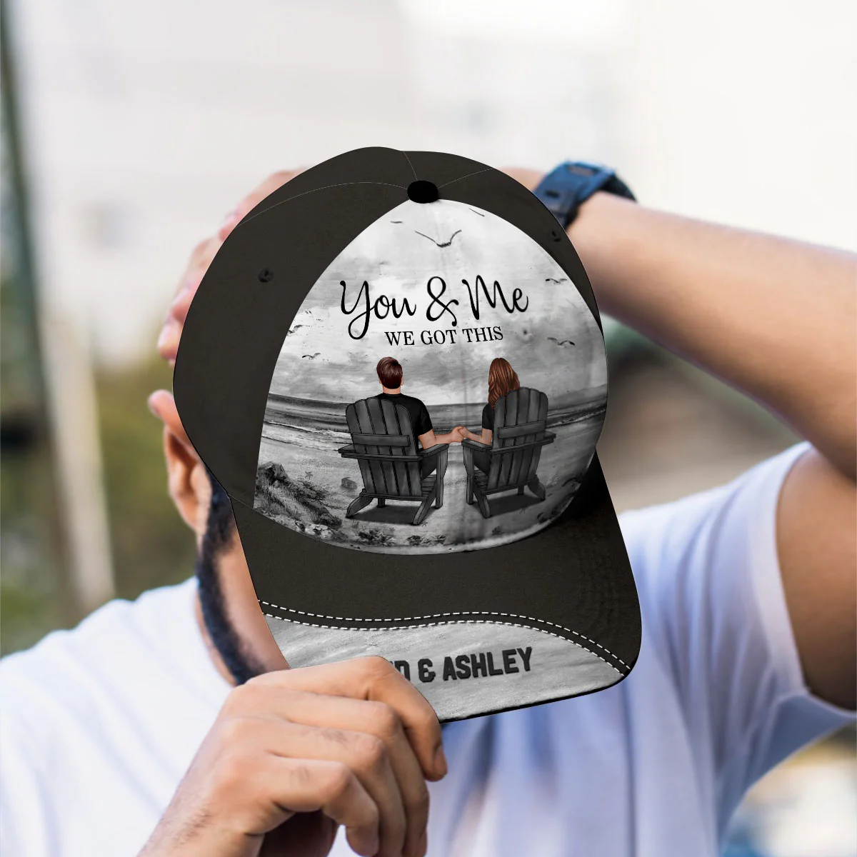Couple We Got This Retro Vintage Personalized Classic Cap, Gift For Him - Image 6