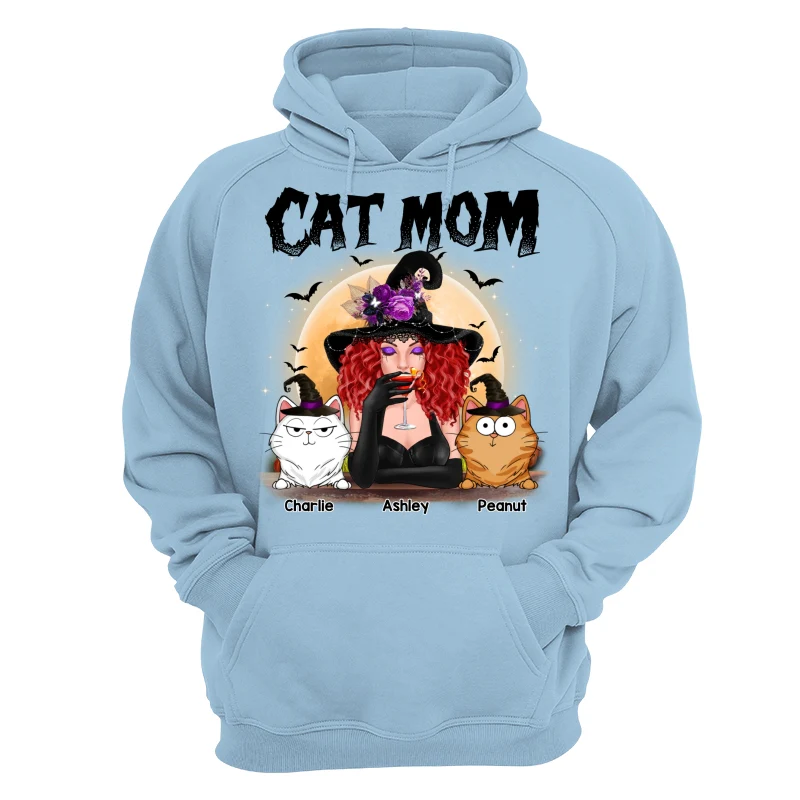 Crazy Cat Witch Funny Cat Expressions Personalized Shirt - Image 16