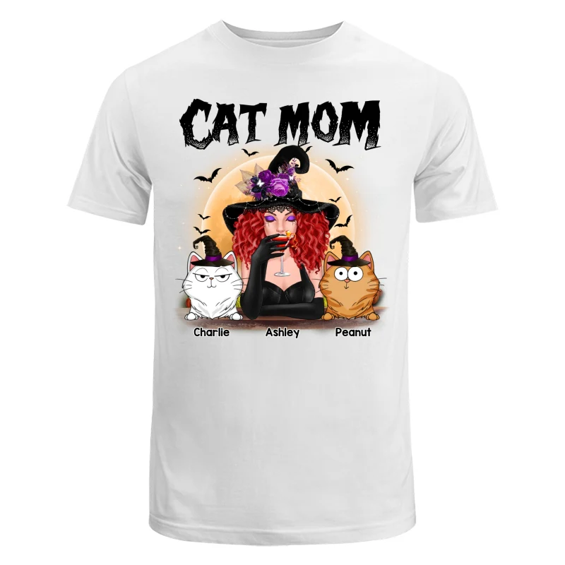 Crazy Cat Witch Funny Cat Expressions Personalized Shirt - Image 5