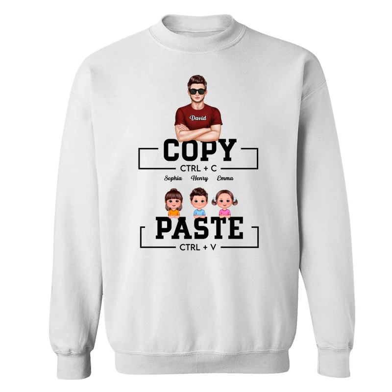 Ctrl C Ctrl V Copy Paste Matching Family Personalized Shirt - Image 12