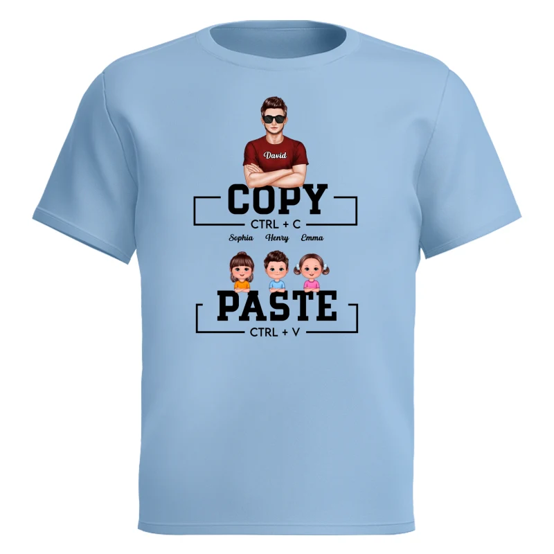 Ctrl C Ctrl V Copy Paste Matching Family Personalized Shirt - Image 18