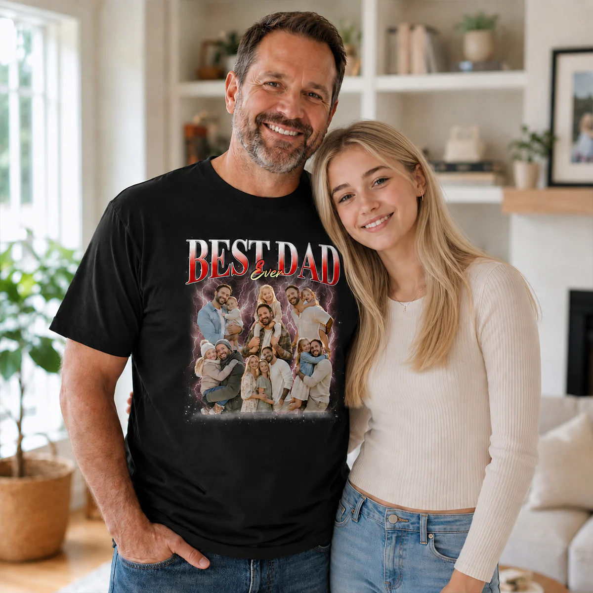Custom Dad Photo 2026 Father's Day - Personalized Shirt - Gift for Dad, Husband - Image 6
