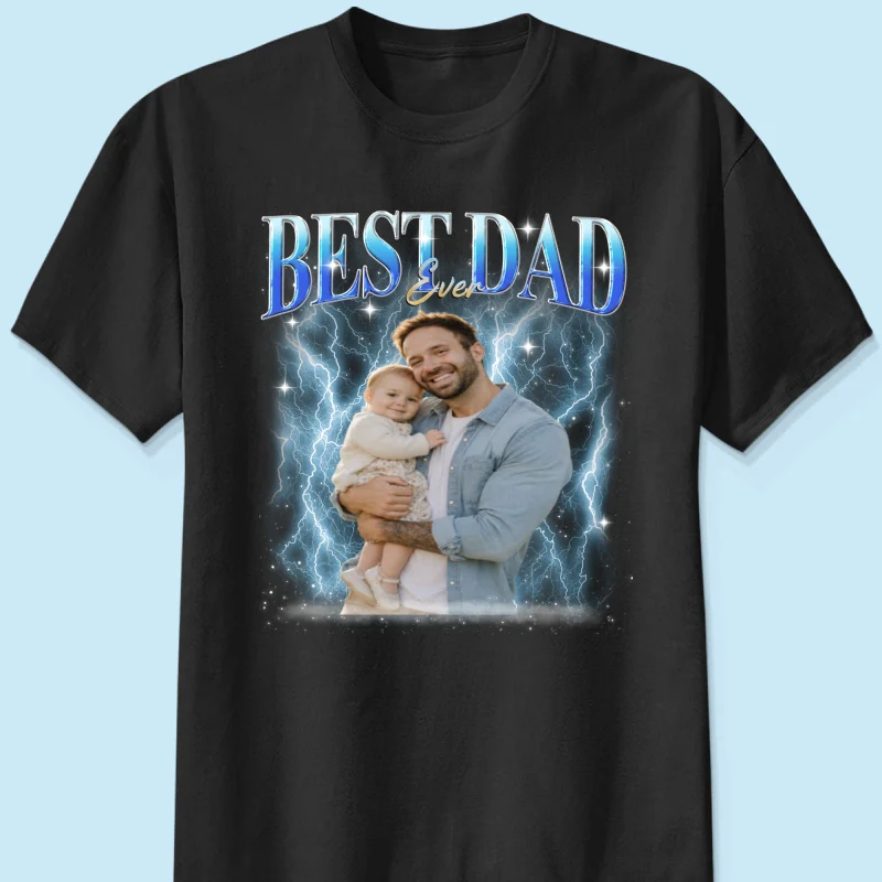 Custom Dad Photo 2026 Father's Day - Personalized Shirt - Gift for Dad, Husband - Image 8