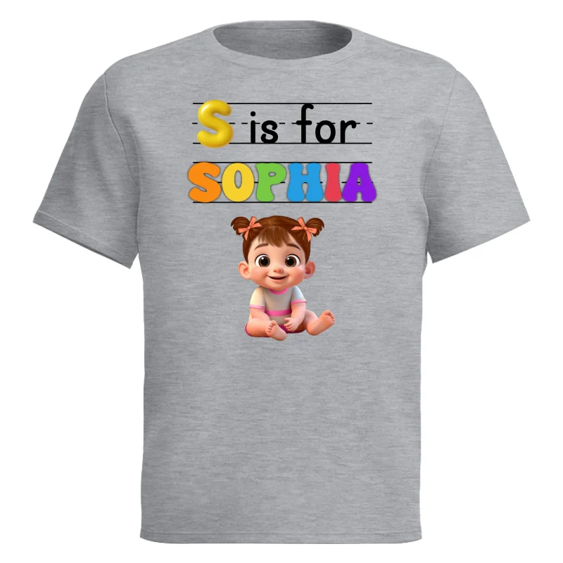 Custom Kids Name Back To School Personalized Shirt, Toddler First Day of School Tee Kindergarten Shirt With Name, First Day School Outfit - Image 15