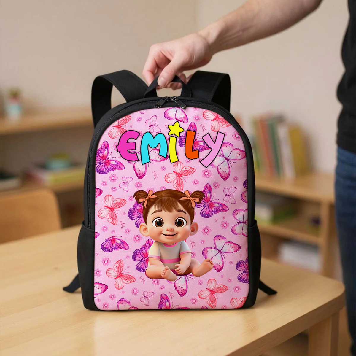 Custom Name Backpack for Kids, Unique Designs for Boys & Girls, Back to School Backpack - Image 4