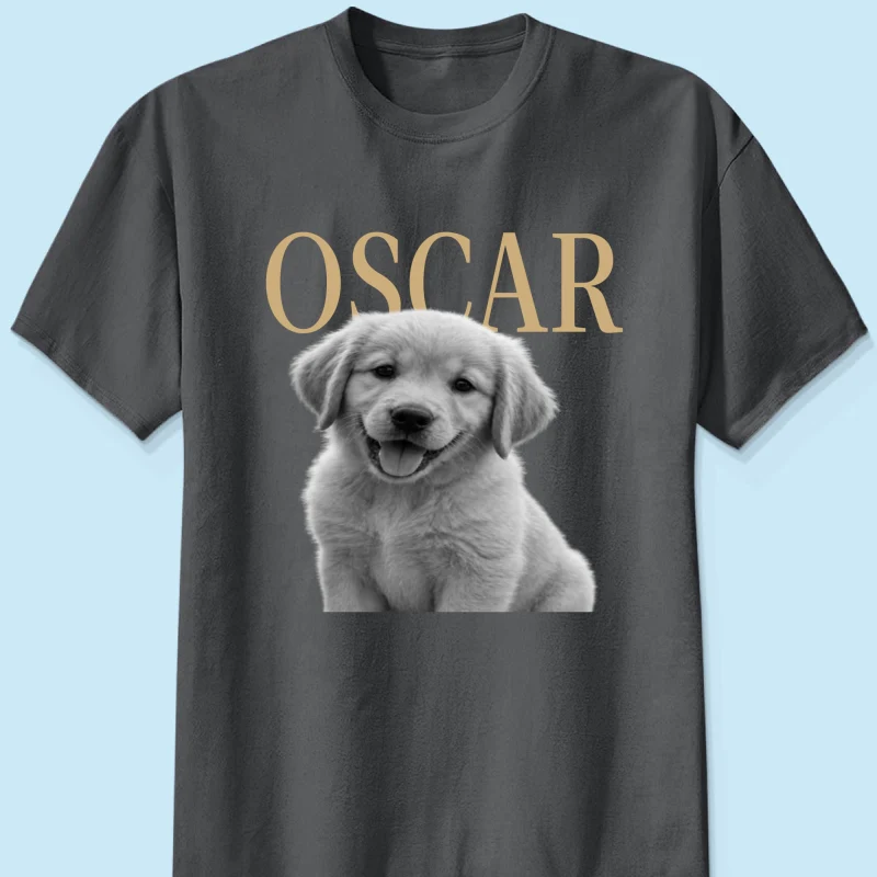 Custom Pet Photo And Name - Personalized Shirt - Vintage Shirt for Pet Lovers - Image 10