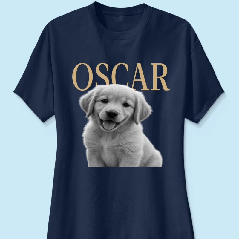 Custom Pet Photo And Name - Personalized Shirt - Vintage Shirt for Pet Lovers - Image 14