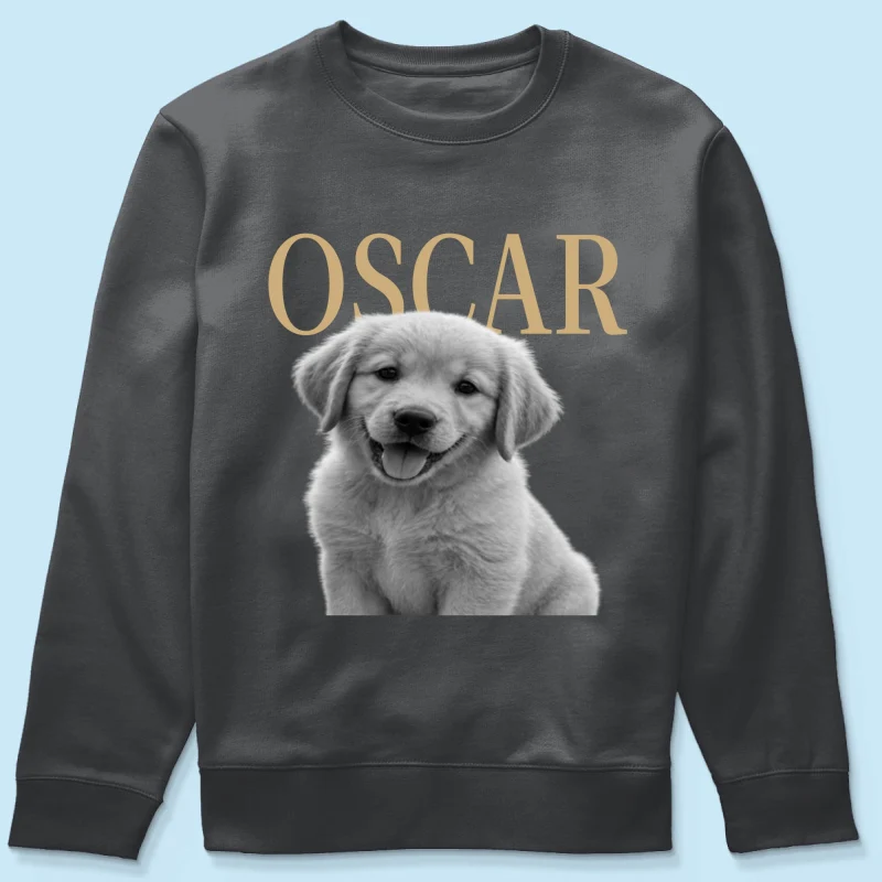 Custom Pet Photo And Name - Personalized Shirt - Vintage Shirt for Pet Lovers - Image 19