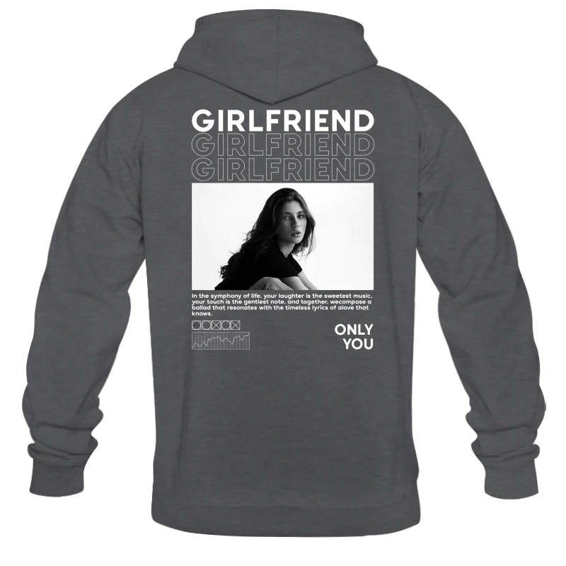 Custom Photo Bootleg Tee, Girlfriend Boyfriend 90s Retro Vintage T-Shirt, Pictures Tee for Couple - Image 18