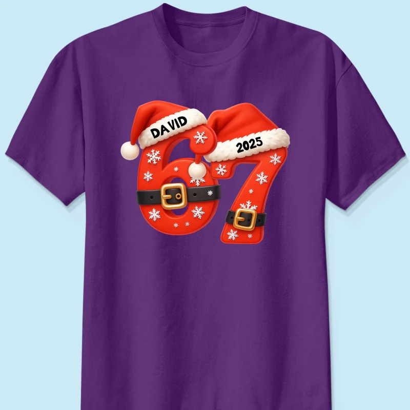 Custom Six Seven - Personalized Shirt - Teen Slang Funny Tree Decor, Funny Teen Grandkid Gift - Image 14