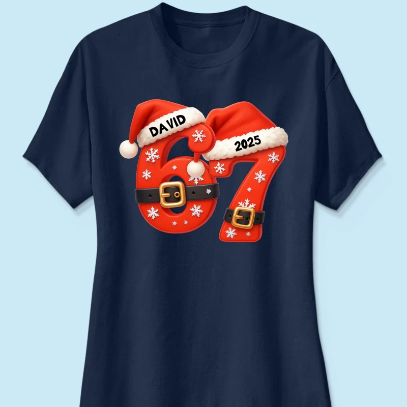 Custom Six Seven - Personalized Shirt - Teen Slang Funny Tree Decor, Funny Teen Grandkid Gift - Image 31