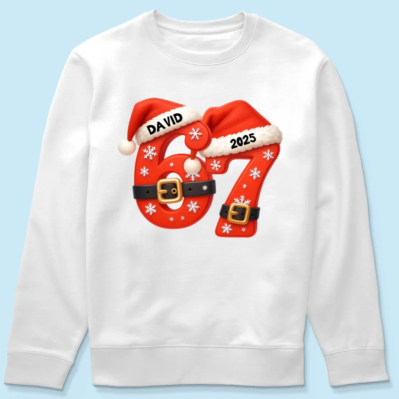 Custom Six Seven - Personalized Shirt - Teen Slang Funny Tree Decor, Funny Teen Grandkid Gift - Image 67