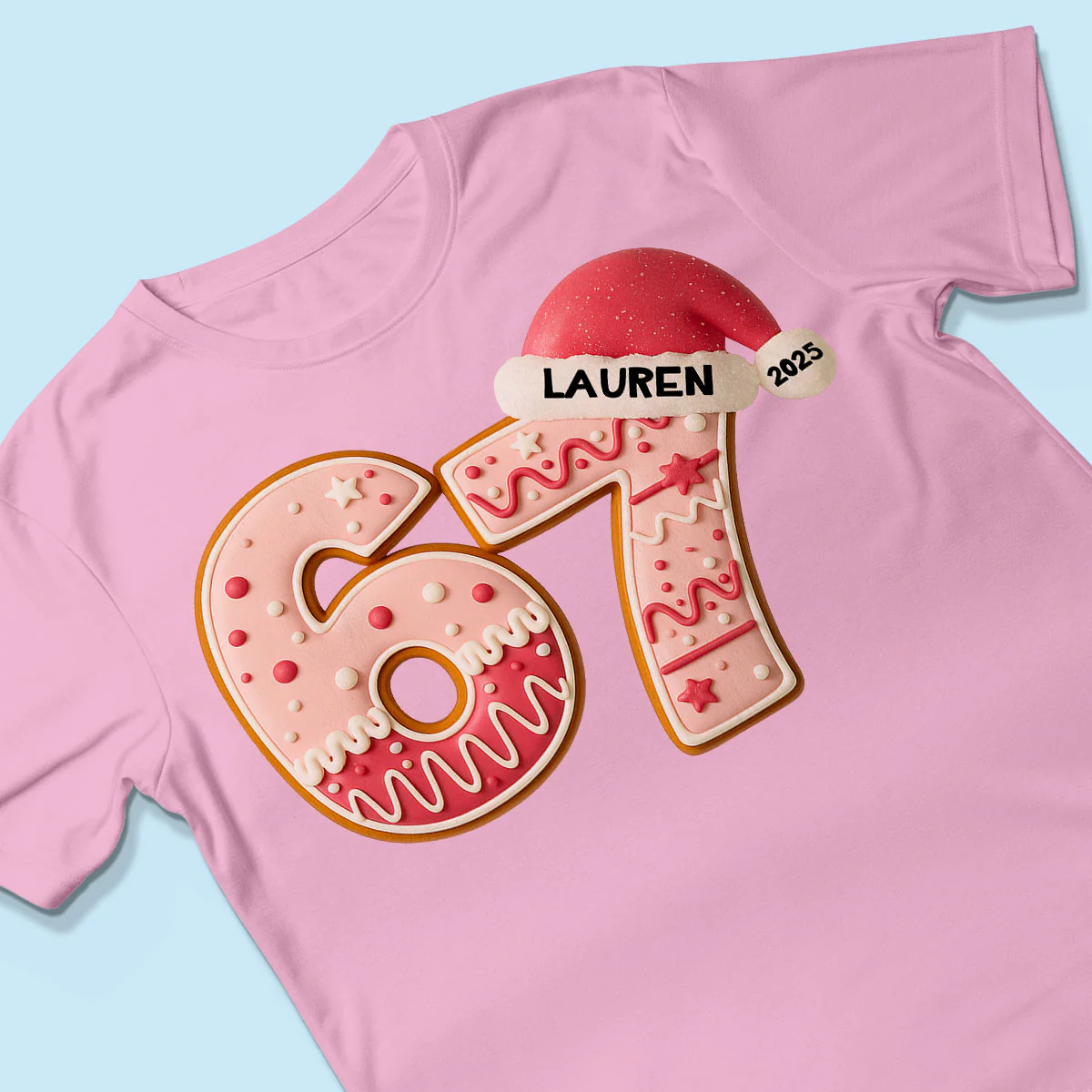 Custom Six Seven - Personalized Shirt - Teen Slang Funny Tree Decor, Funny Teen Grandkid Gift - Image 7