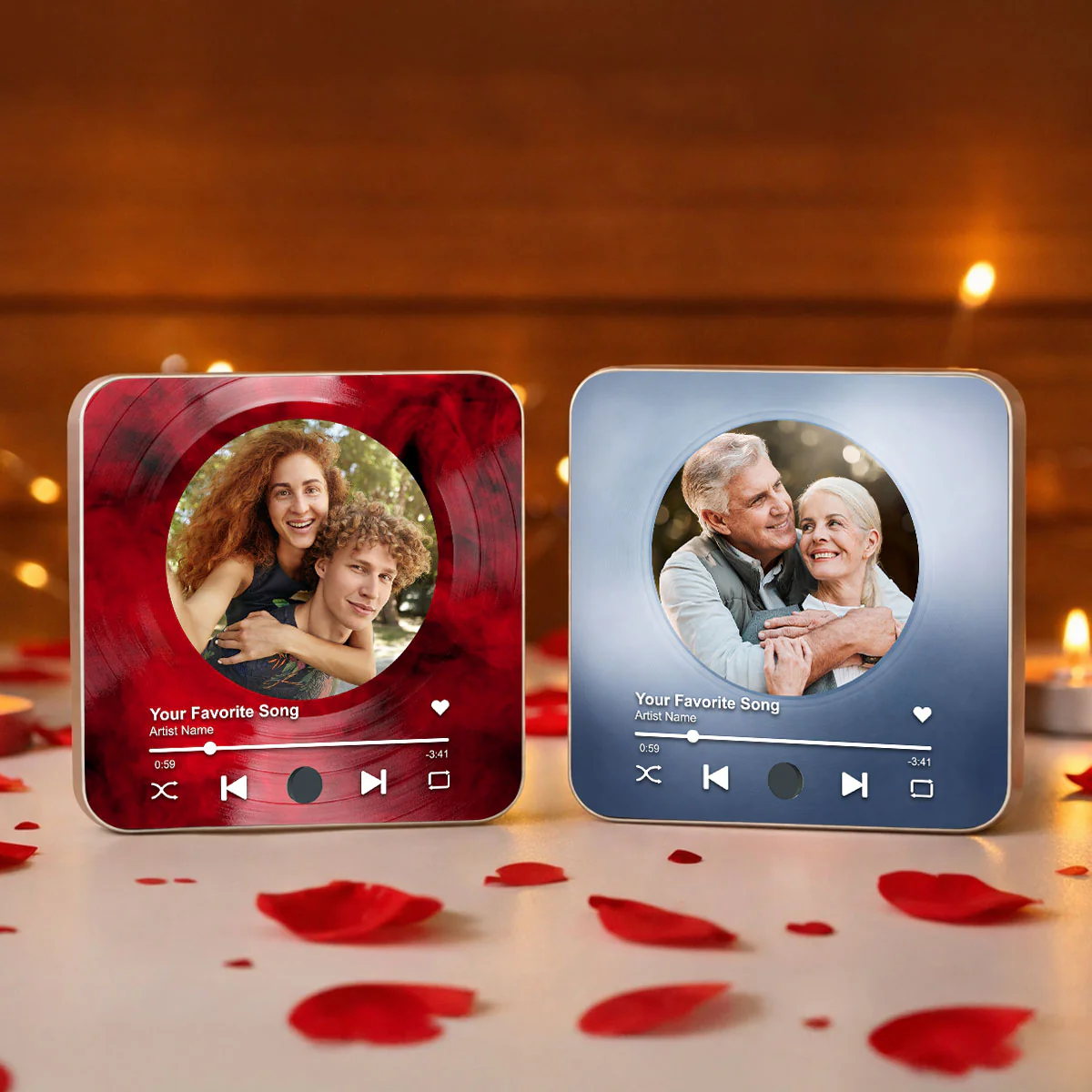 Custom Song Magnets That Can Plays Music - Personalized Music Magnet - Anniversary Gifts, Valentine's Day Gift for her, for him - Image 6