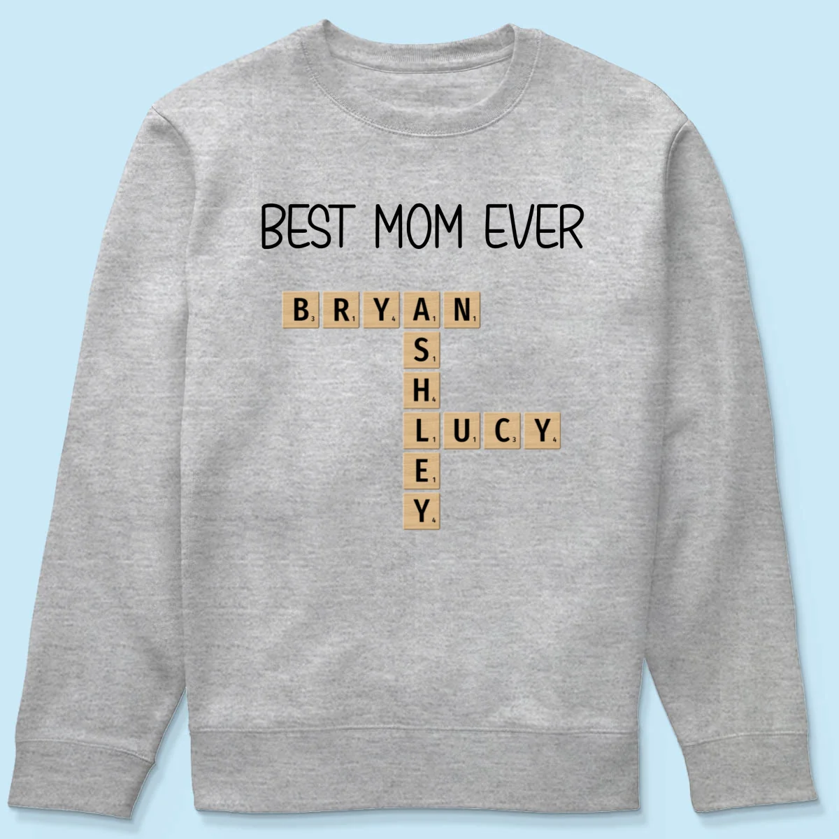 Custom Text Create Your Own Crossword Puzzle Personalized Light Color Shirt - Image 20