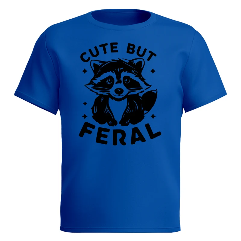 Cute But Feral Raccoon Funny Shirt For Kid - Image 14