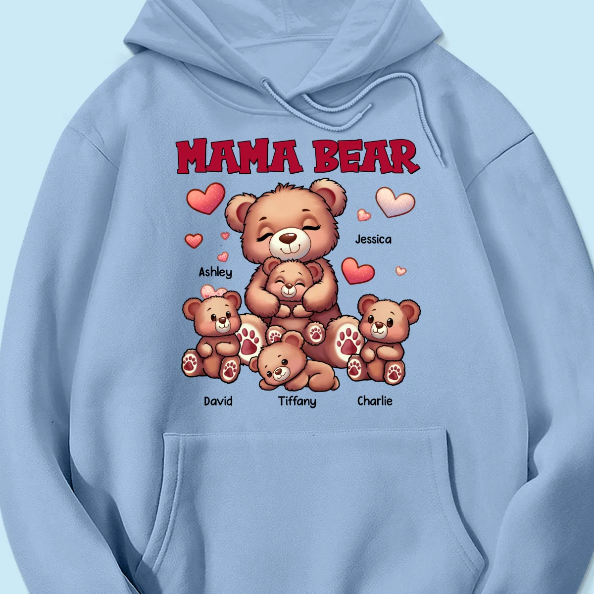 Cute Grandma Bear Mama Bear Personalized Shirt - Image 18