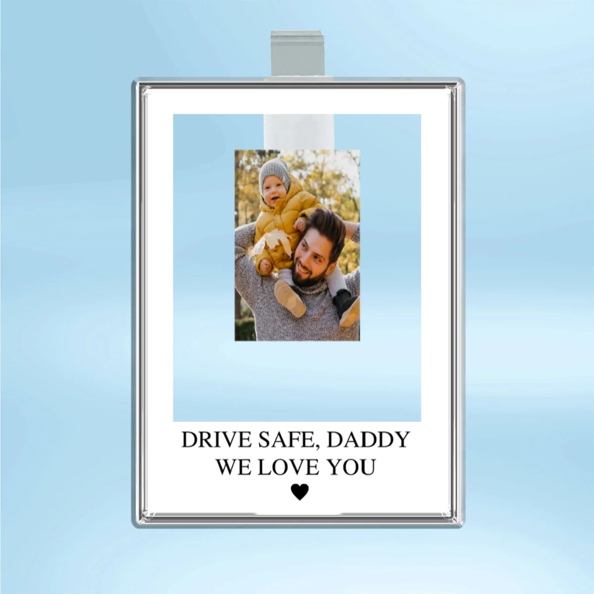 Dad Gifts Custom Photo Car Visor Clip Personalized Father's Day Gift for Him, Unique Gift for Dad from Son, Daughter, Wife, Sentimental Keepsake - Image 10